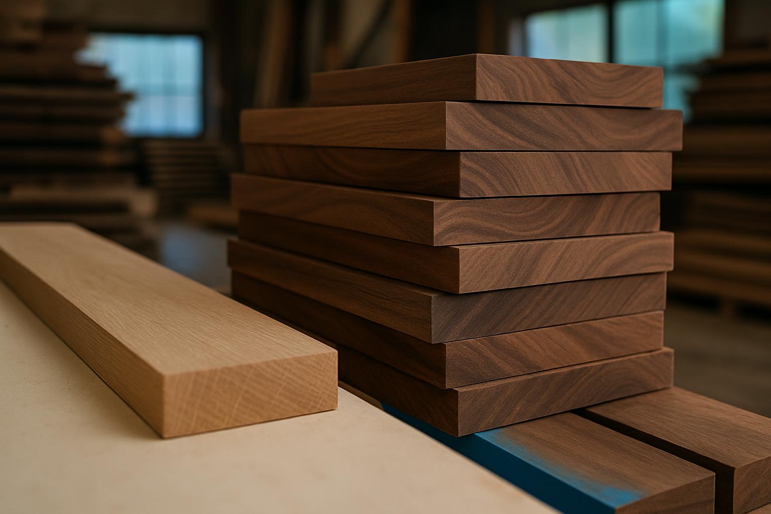 Oak rails