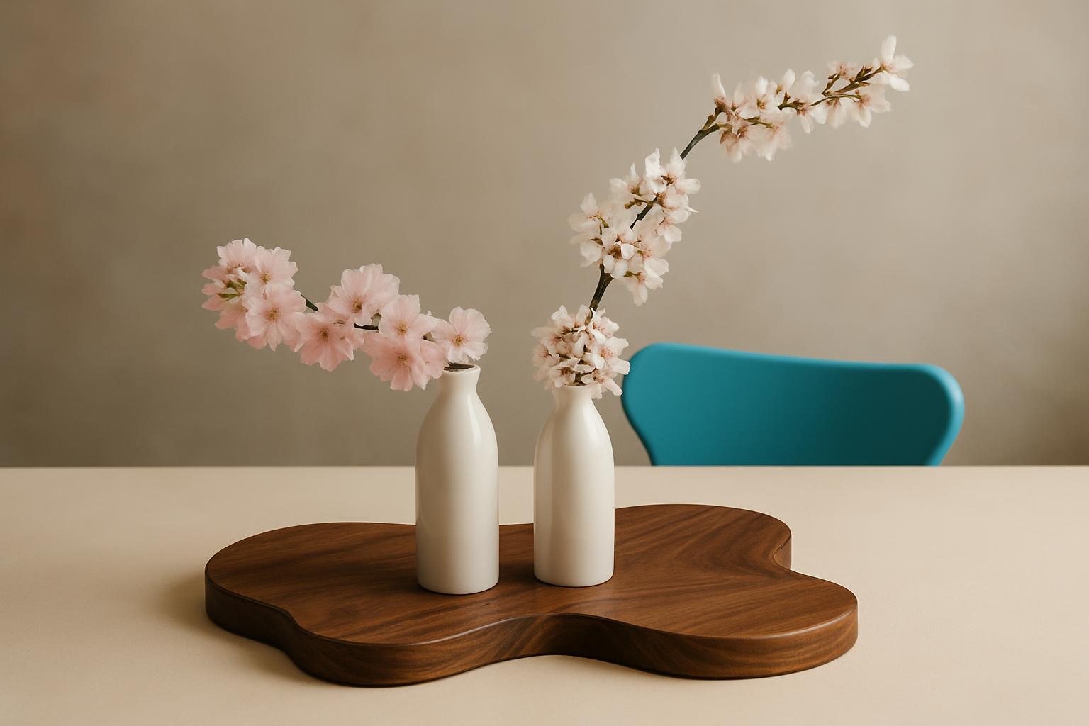 Walnut accent
